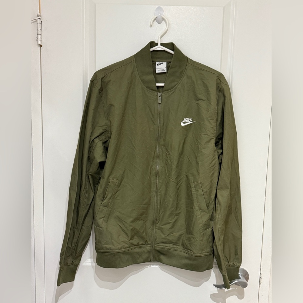 Nike Mens Woven Bomber Jacket size medium